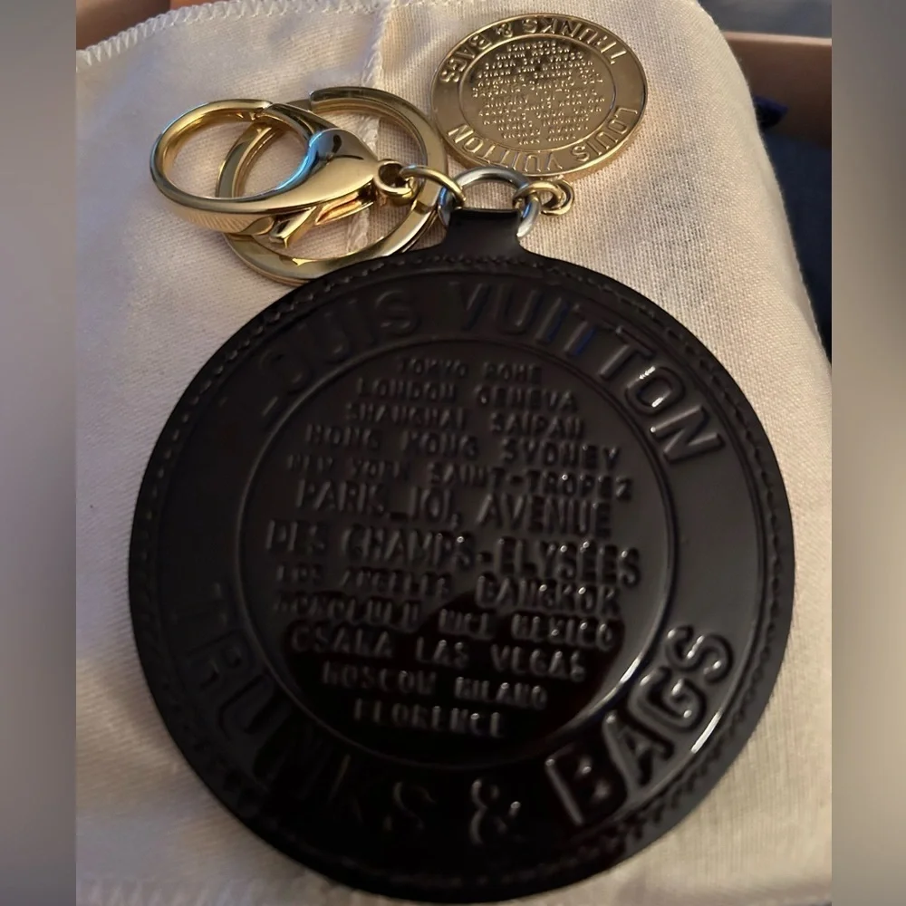 Louis Vuitton Limited Edition Amarante Vernis Bag Charm